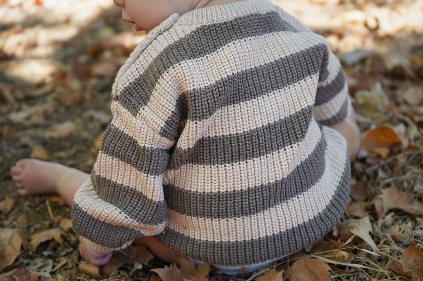 The Cocoa Stripe Sweater