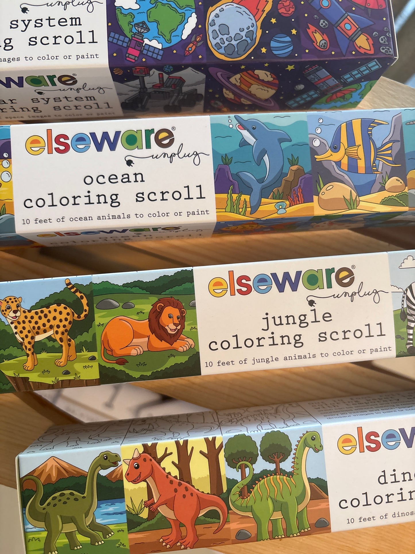 Coloring Scroll