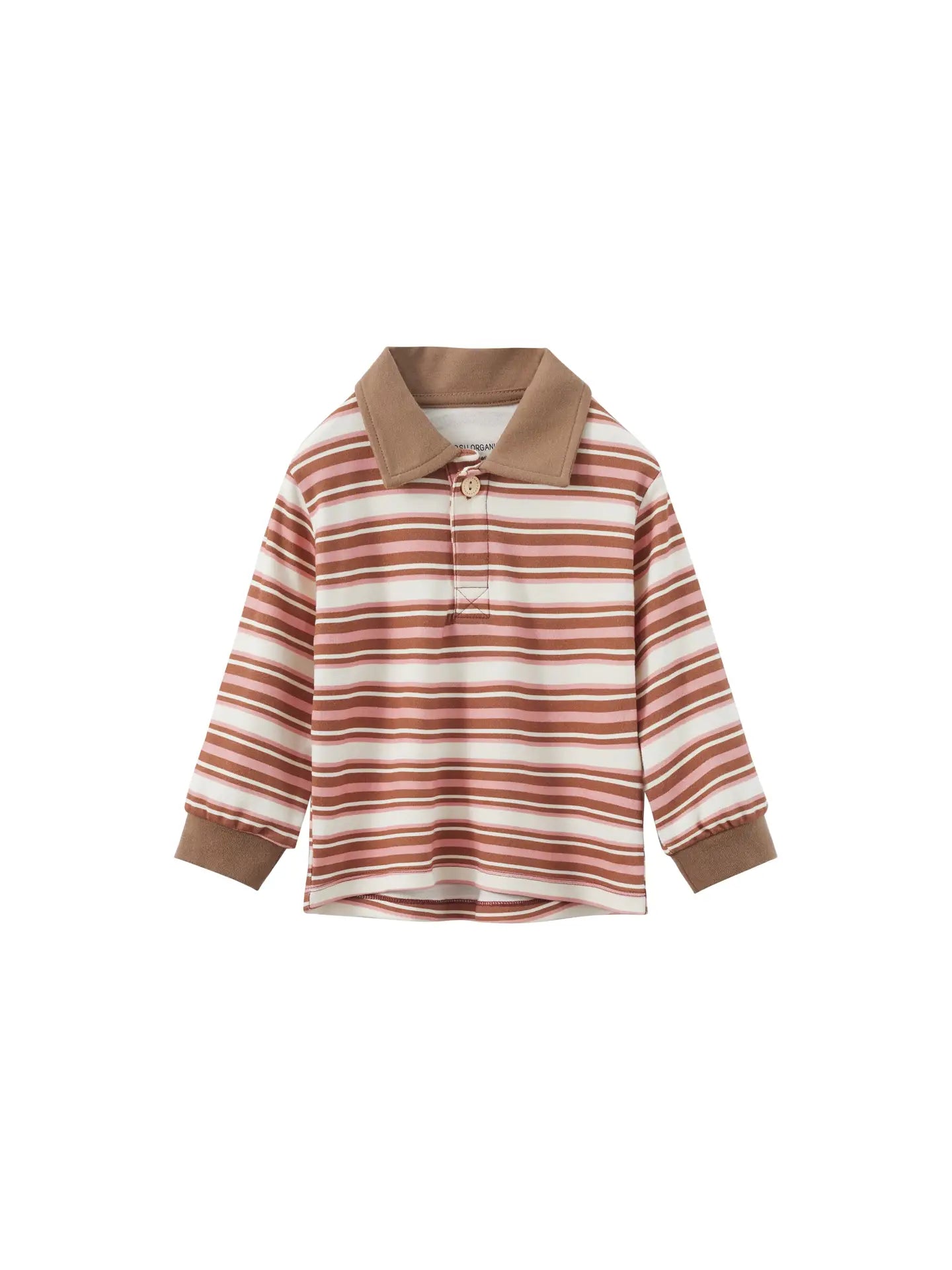 Brown & Pink Polo