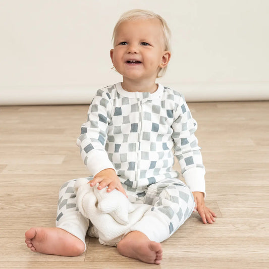 The Checkmate Zip Romper