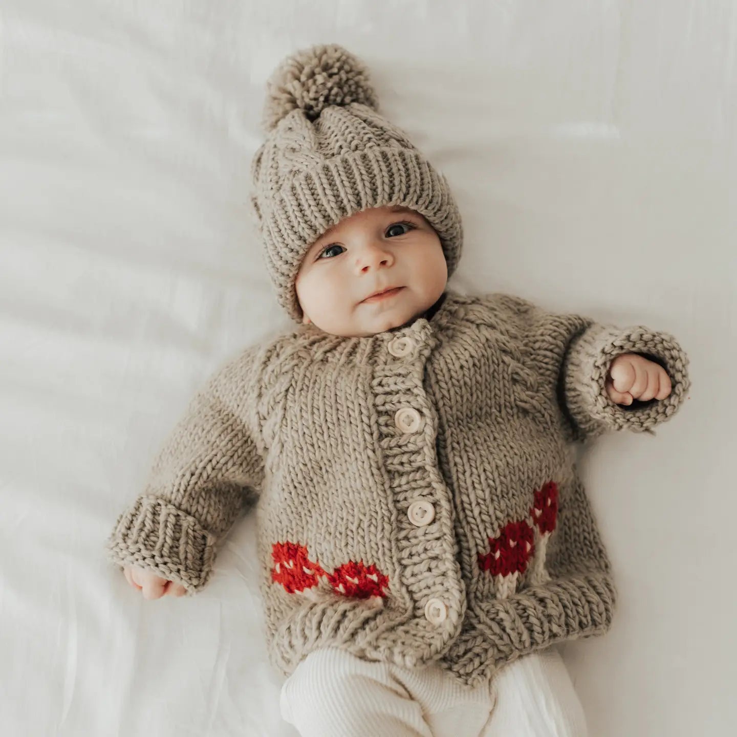 Mushroom Cardigan